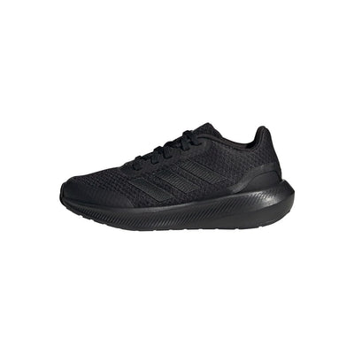 adidas Girl's RunFalcon 3.0 (Little Kid/Big Kid) Dash Grey/Silver Metallic/Bliss Pink 4 Big Kid M