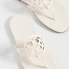 Tory Burch Women's Miller Soft Sandals, New Ivory, 8 Medium US