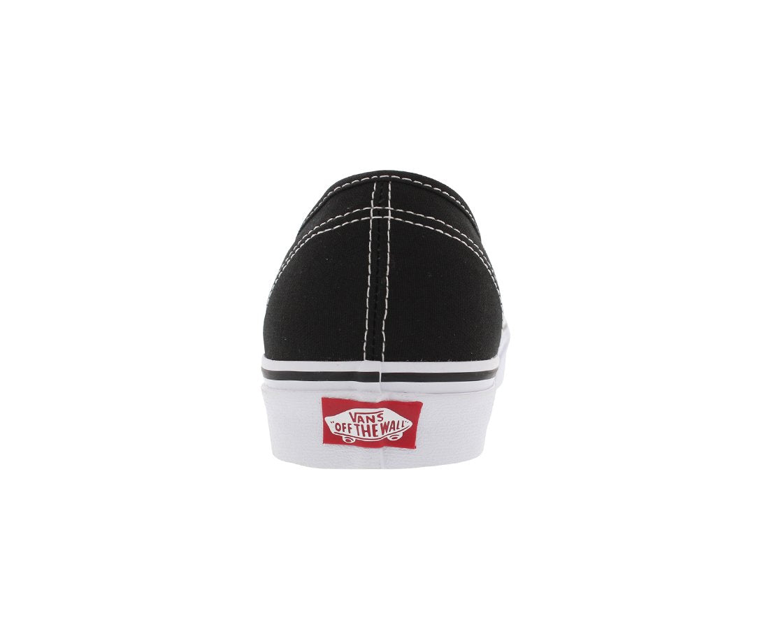 Vans Authentic, Black/White, Size 6 Men/ 7.5 Woman