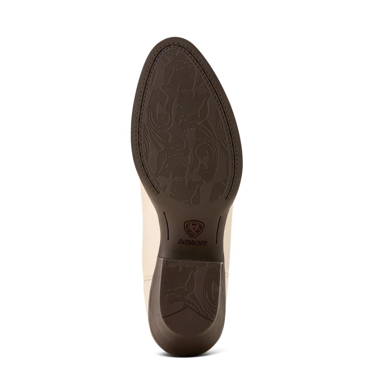 ARIAT Women's Heritage R Toe Tall Stretchfit Western Boot, Bright Cream, 9.5
