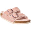 Birkenstock Arizona Shearling Lined Women's Sandal 42 N EU Rose-Rose-Suede