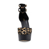 Michael Kors Martina Ankle Strap Black Multi 10 M