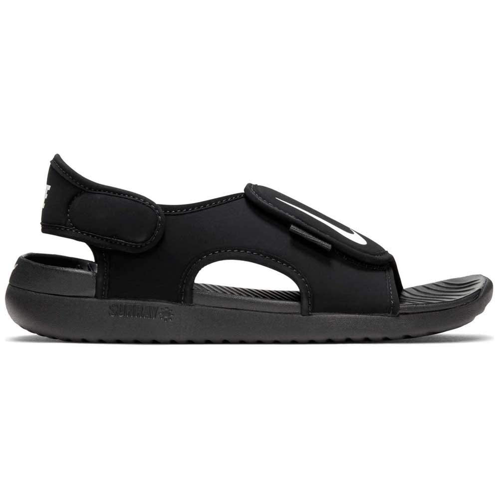 Nike Sunray Adjust 5 V2 Baby/Toddler Sandal Db9566-001 Size 8 Black/White
