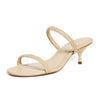SCHUTZ Women's Taliah Woven Heels, Natural Nibs, 8 Medium US