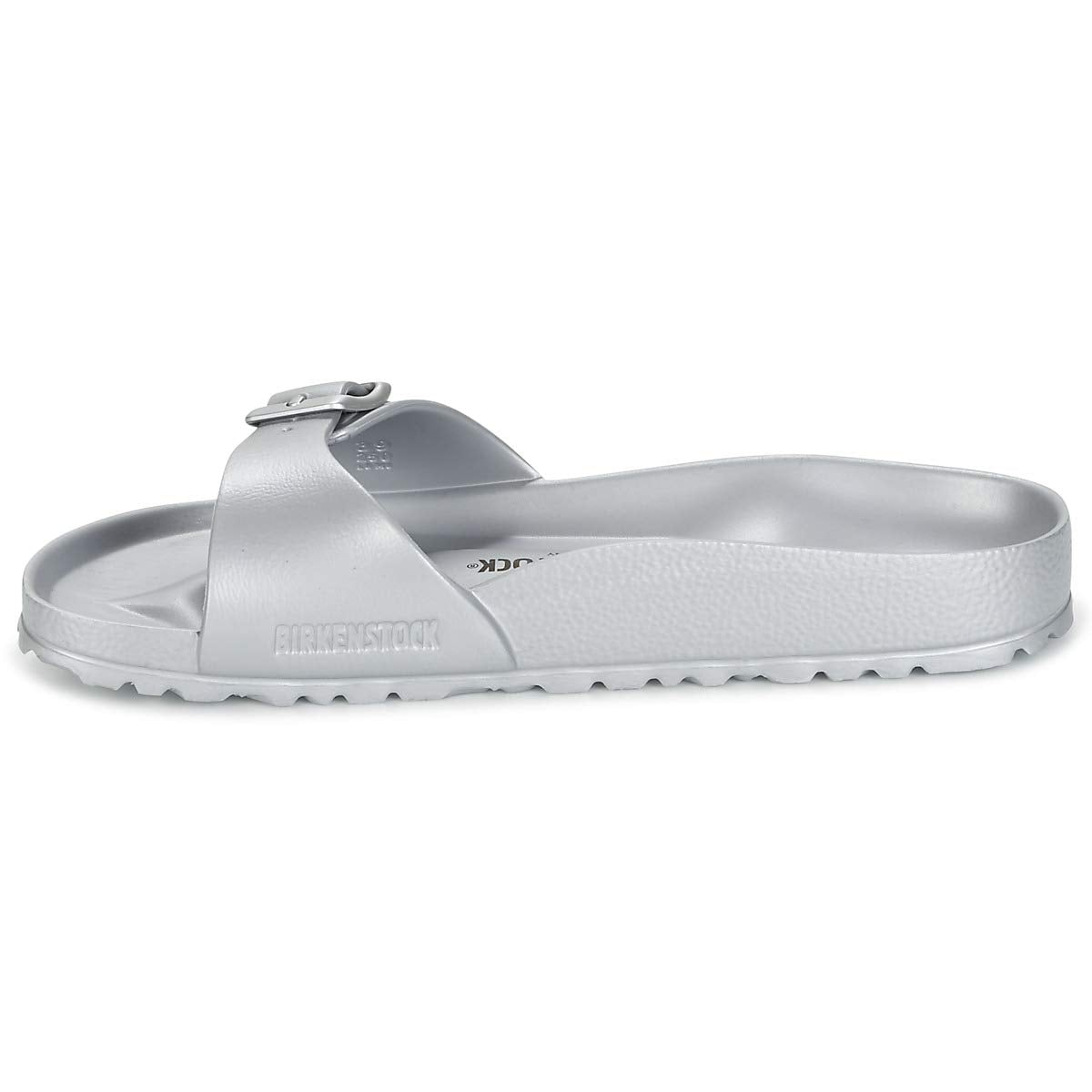 Birkenstock Womens Madrid Eva Open Toe Summer Sandals - Silver - 7-7.5