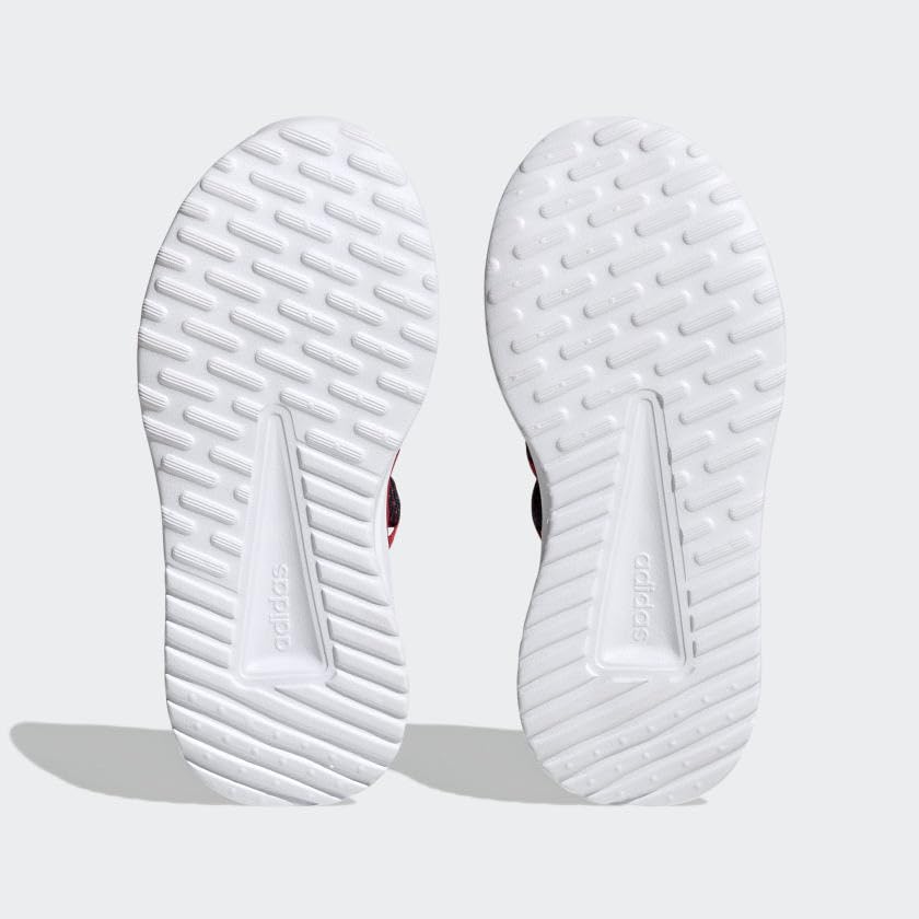 adidas Lite Racer Adapt 5.0 Slip-On Lace Shoes Kids', White, Size 1
