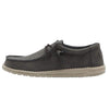 Hey Dude Men's Wally Recycled Leather Coffee Size 15 | Men’s Shoes | Men's Lace Up Loafers | Comfortable & Light-Weight
