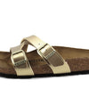 Birkenstock Mules Yao Balance Birko-flor® Gold, Women’s Sandal, Gold, 5.5 UK (39 EU)
