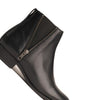 Frye Carly Zip Chelsea Women's Boot - Premium Leather Ankle Boots with Side Zipper, Comfortable & Stylish Everyday Footwear, Black - Surfer - 9M