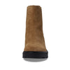 Madewell The Gwenda Platform Ankle Boot for Women in Suede - Leather Lining - Man-made Sole - Stacked Heel Toffee 5 M
