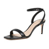 SCHUTZ Women's Laurina Mid Heels, Black, 10 Medium US