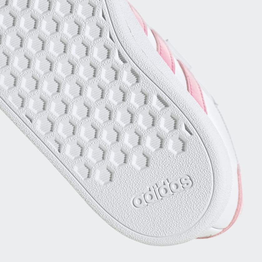 adidas Minnie Mouse Grand Court Shoes Kids', White, Size 6K