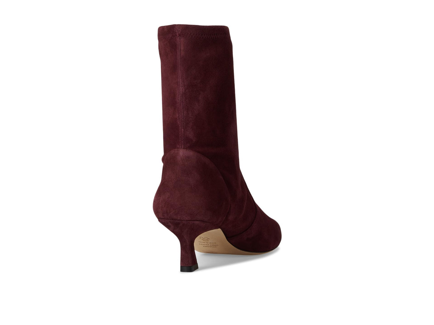 Stuart Weitzman Women's Vinnie Bootie 50 Ankle Boot, Boysenberry, 6.5