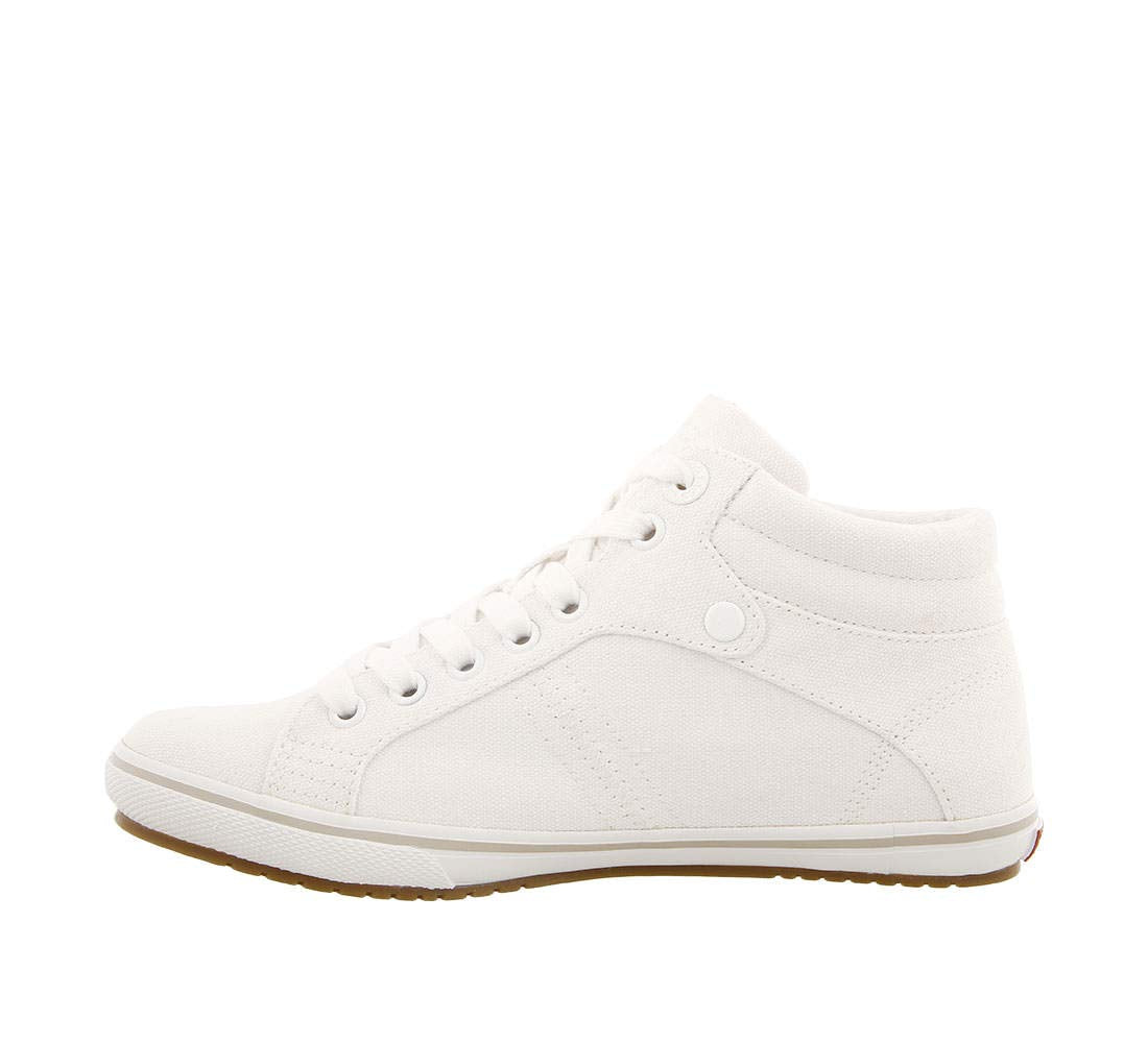 Taos Footwear Women's Top Star White Canvas Sneaker 9.5 M US
