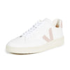 Veja Men's V-12 Sneakers, Extra White/Babe, 9 Medium US