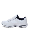 Skechers Men's Gowalk - Athletic Hook and Loop Walking Shoes | Two Strap Sneakers | Air-cooled Foam, White/Navy, 12 X-Wide