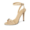Schutz Women's Aurora Natural Nibs 7 M