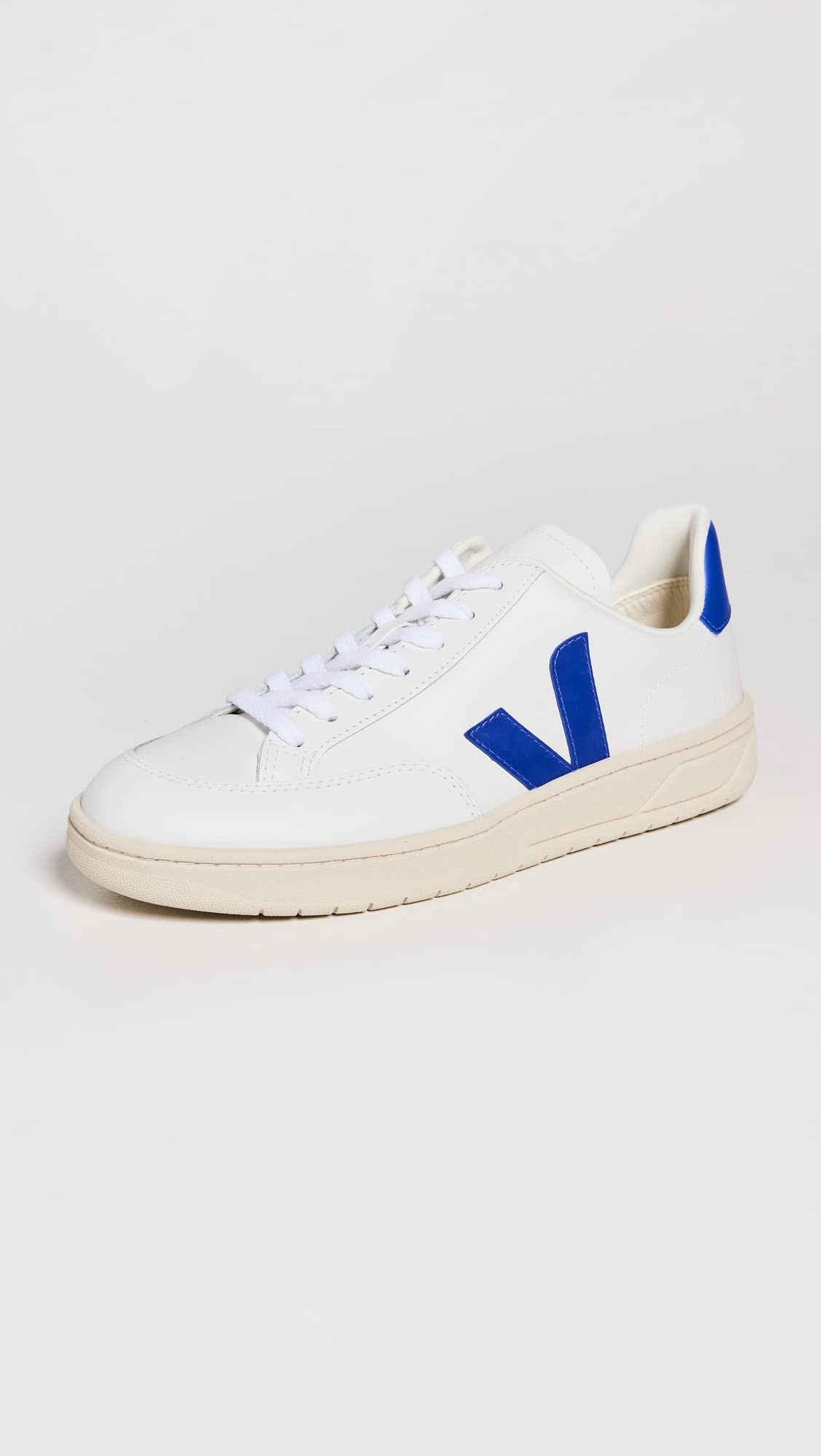 Veja Men's V-12 Sneakers, Extra White/Paros, 12 Medium US