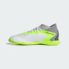 adidas Soccer Predator Accuracy.3 Indoor (Little Kid/Big Kid) Footwear White/Core Black/Lucid Lemon 2.5 Little Kid M