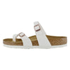 Birkenstock Unisex Mayari Birko-Flor White Sandals 6 W / 4 M US