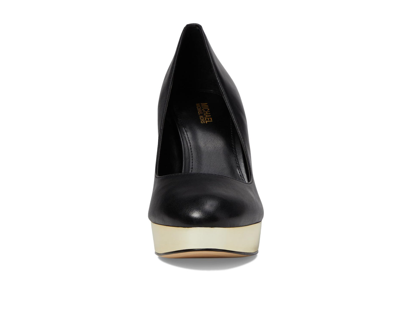 Michael Kors Chantal Platform Pump Pale Gold 7 M