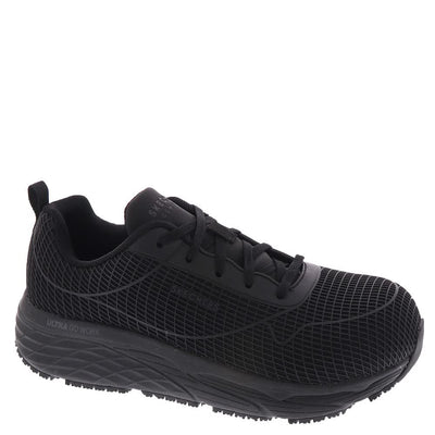 Skechers Work Max Cushioning Elite SRKaiget Sneaker Womens Oxford 7 BM US Black