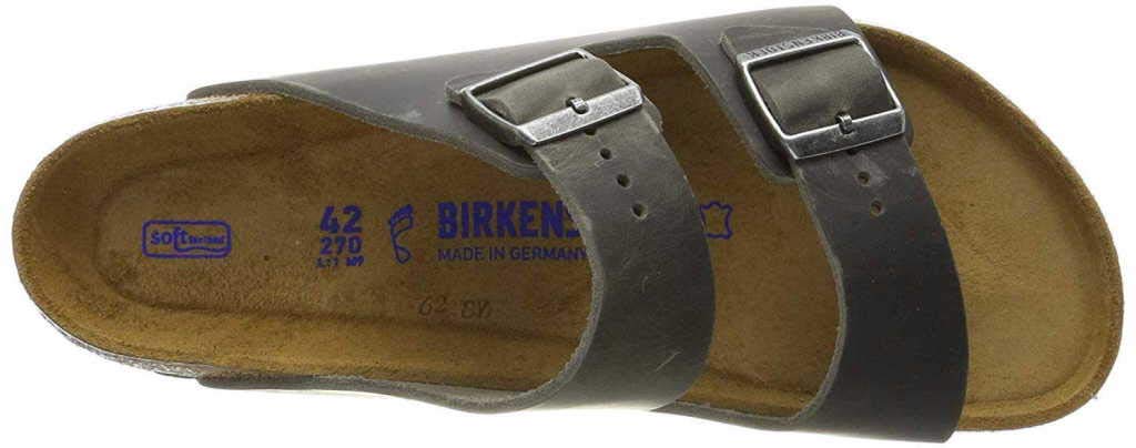 Birkenstock Arizona BS SFB 1011299, Sandals, Iron Grey, 41 EU Étroit