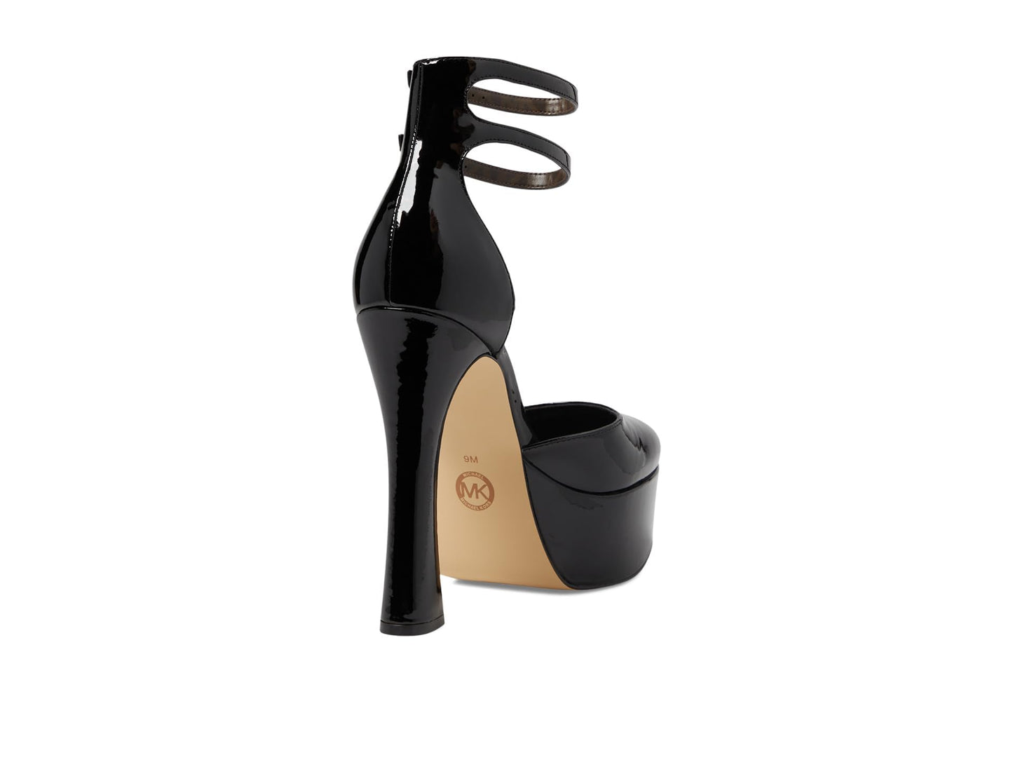Michael Kors Martina Ankle Strap Black 7 M