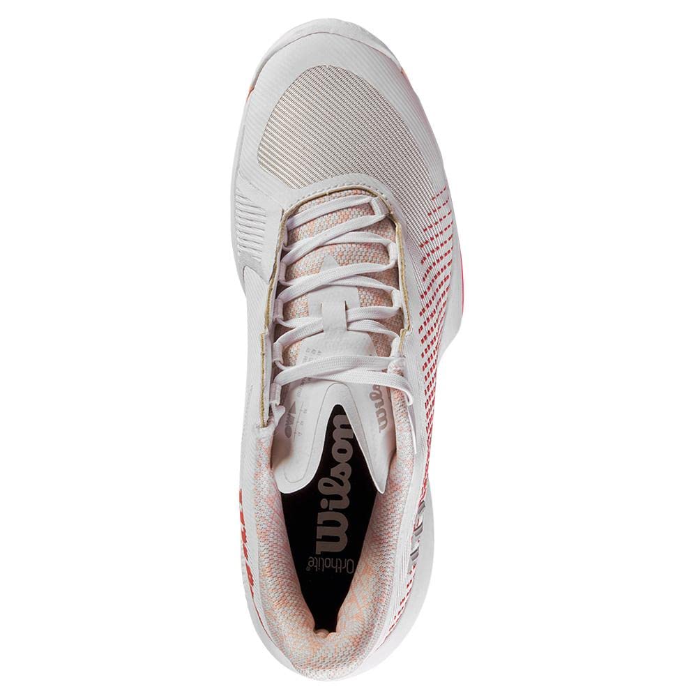 WILSON KAOS Swift 1.5 White/White/Tropical Peach 7 B (M)