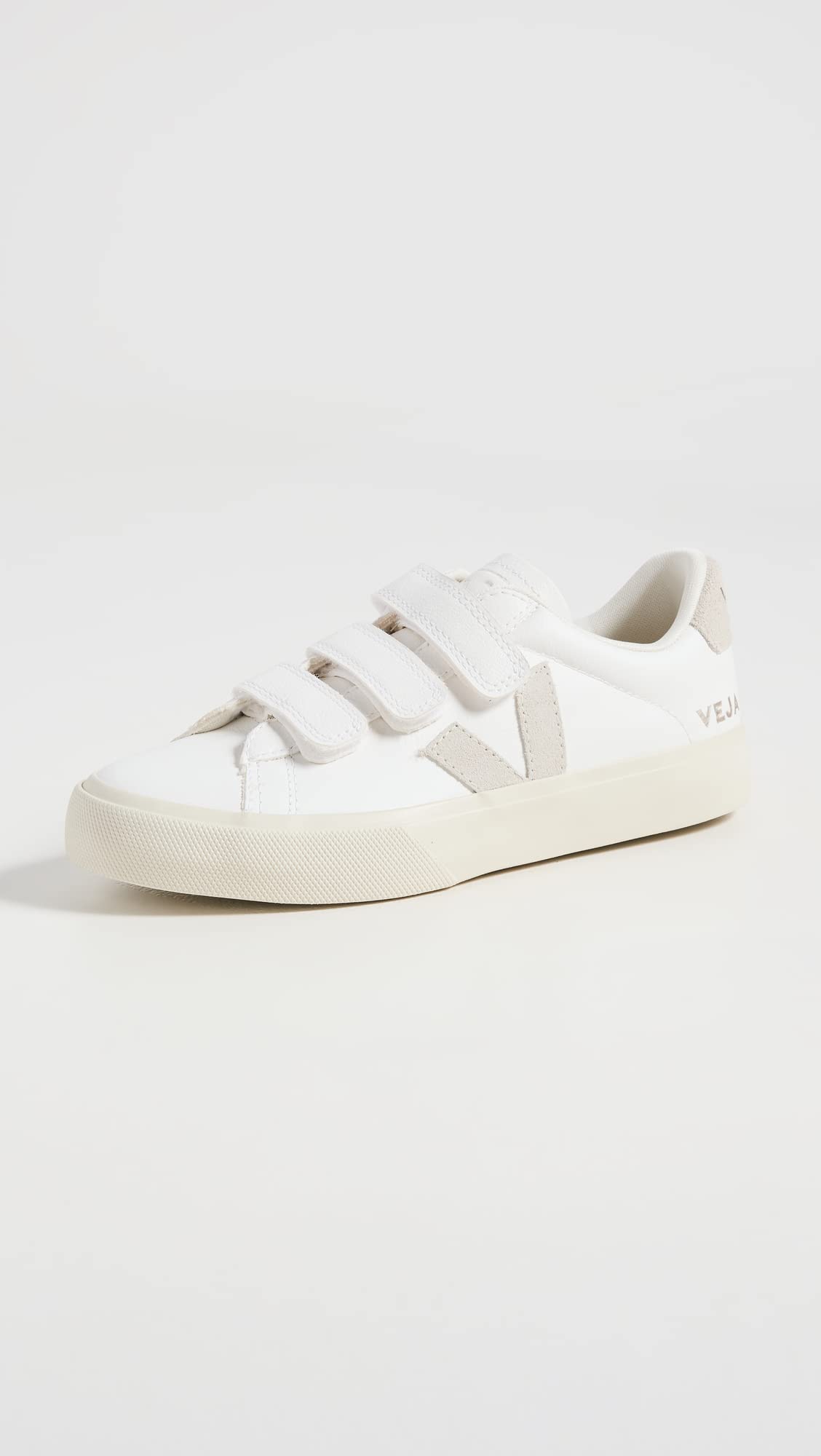 Veja Women's Recife Logo Sneakers, Extra White Natural, 4 Medium US