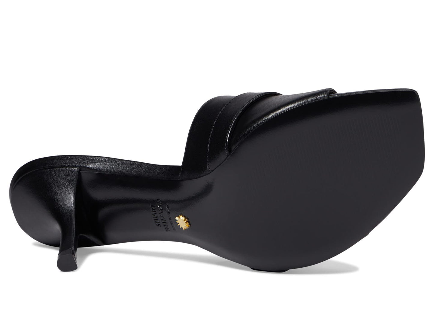 Stuart Weitzman Maverick 75 Slide Black 10 B