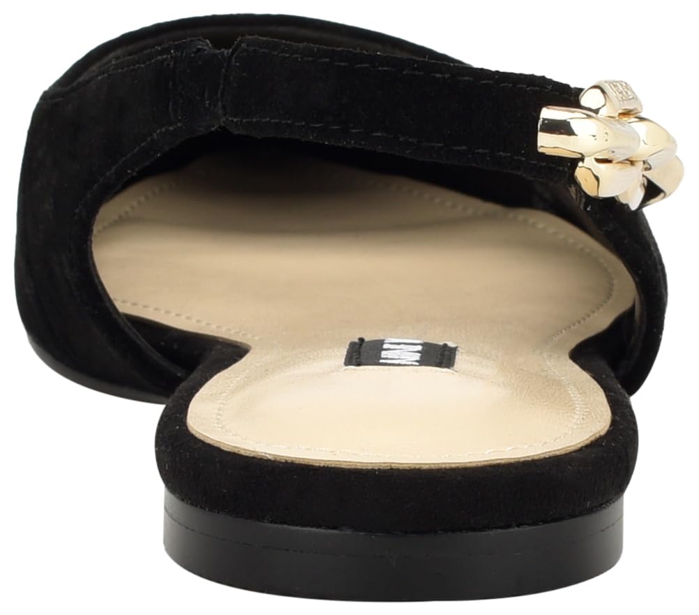 Nine West Women's Babby Flat, Black 001, 8