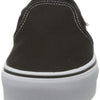 Vans Women's Asher Platform Trainers Sneaker, Canvas Black, 8