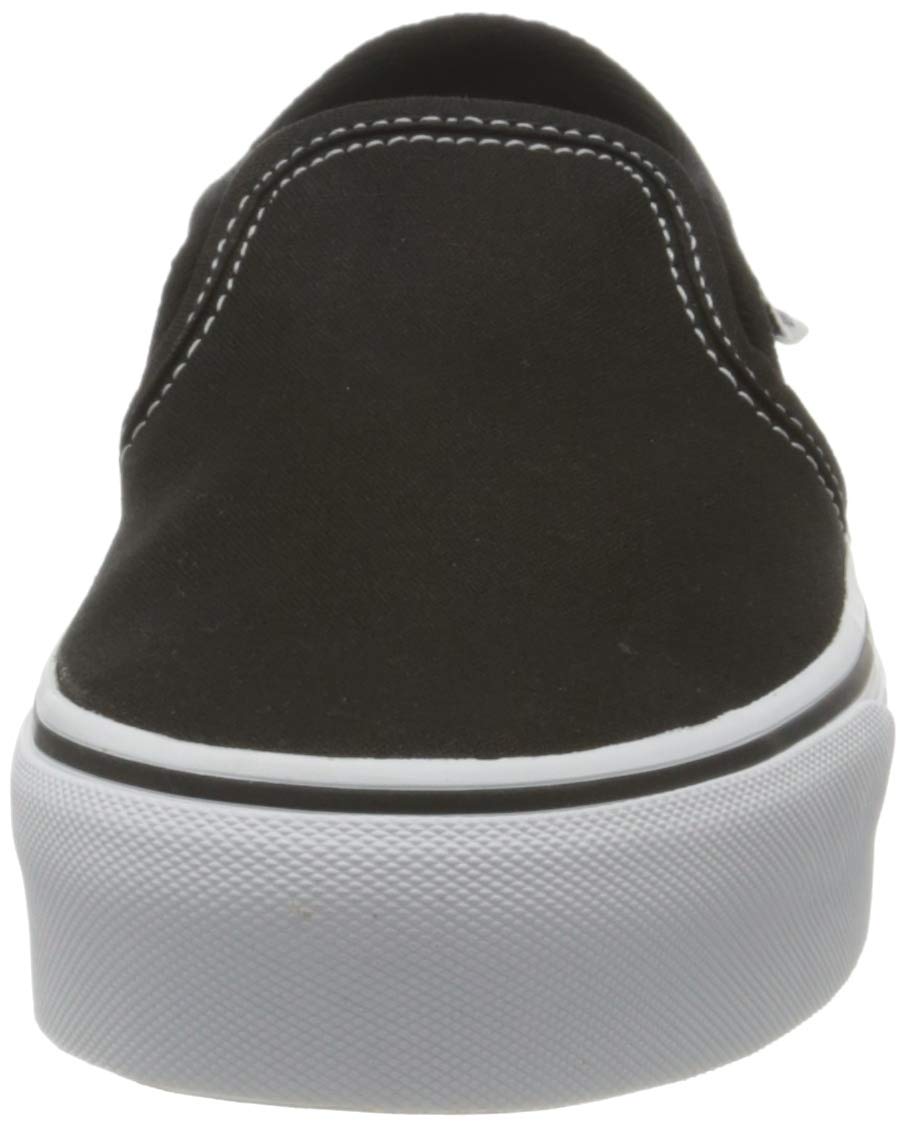 Vans Women's Asher Platform Trainers Sneaker, Canvas Black, 10