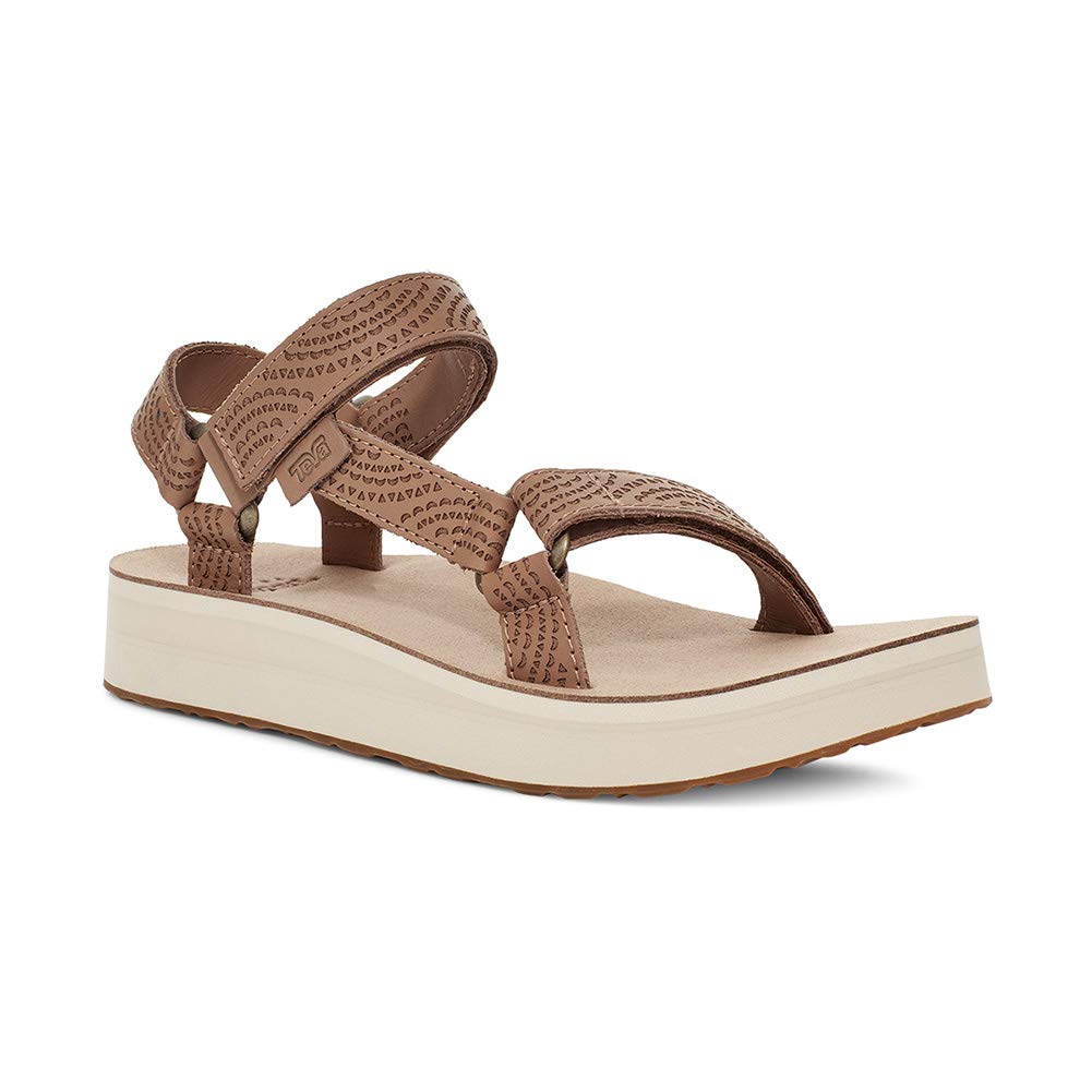 Teva Women's Midform Universal Geometric, Sand Dune, 8 M US