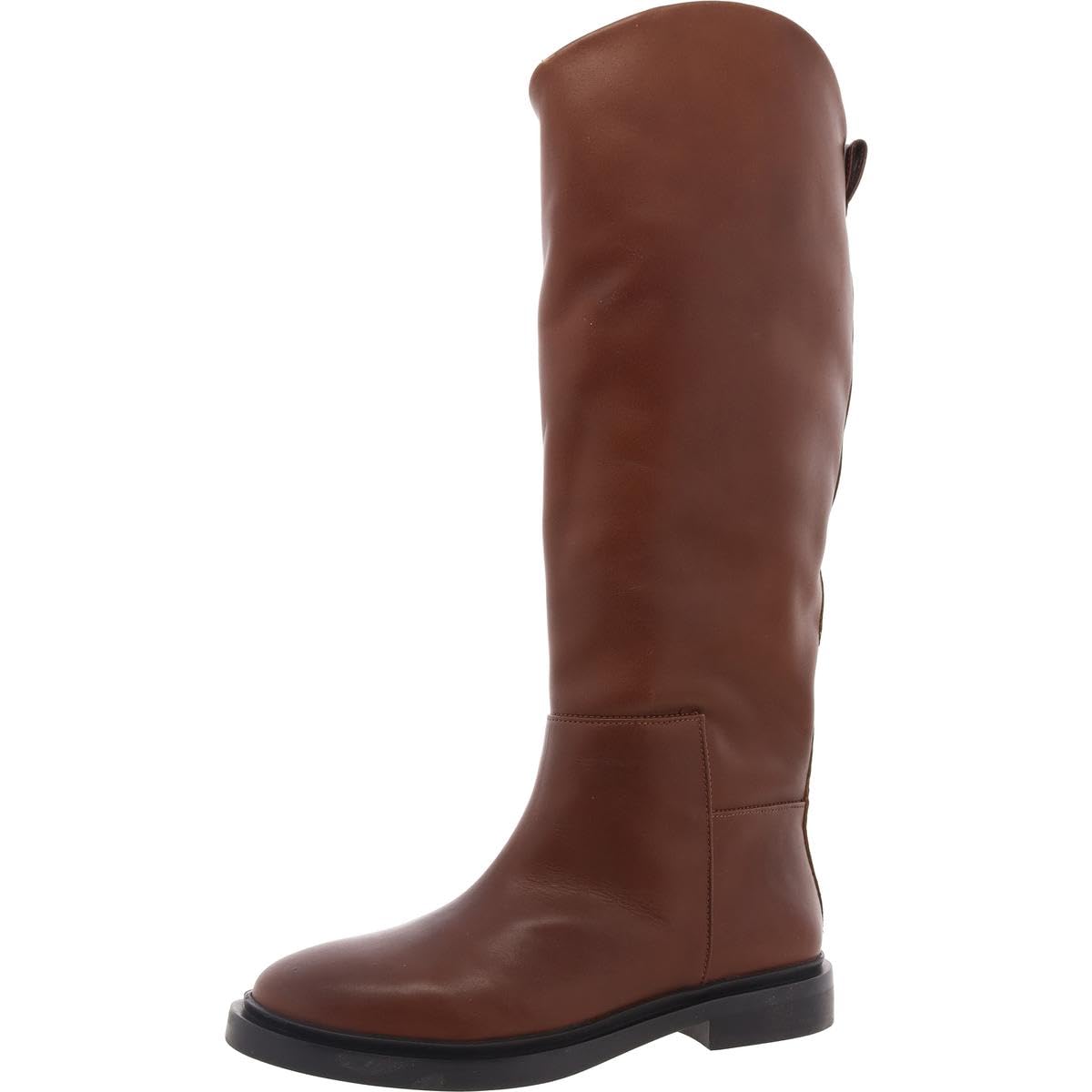 Steve Madden Women's Gaige Knee High Boot, Brown Leather, 7