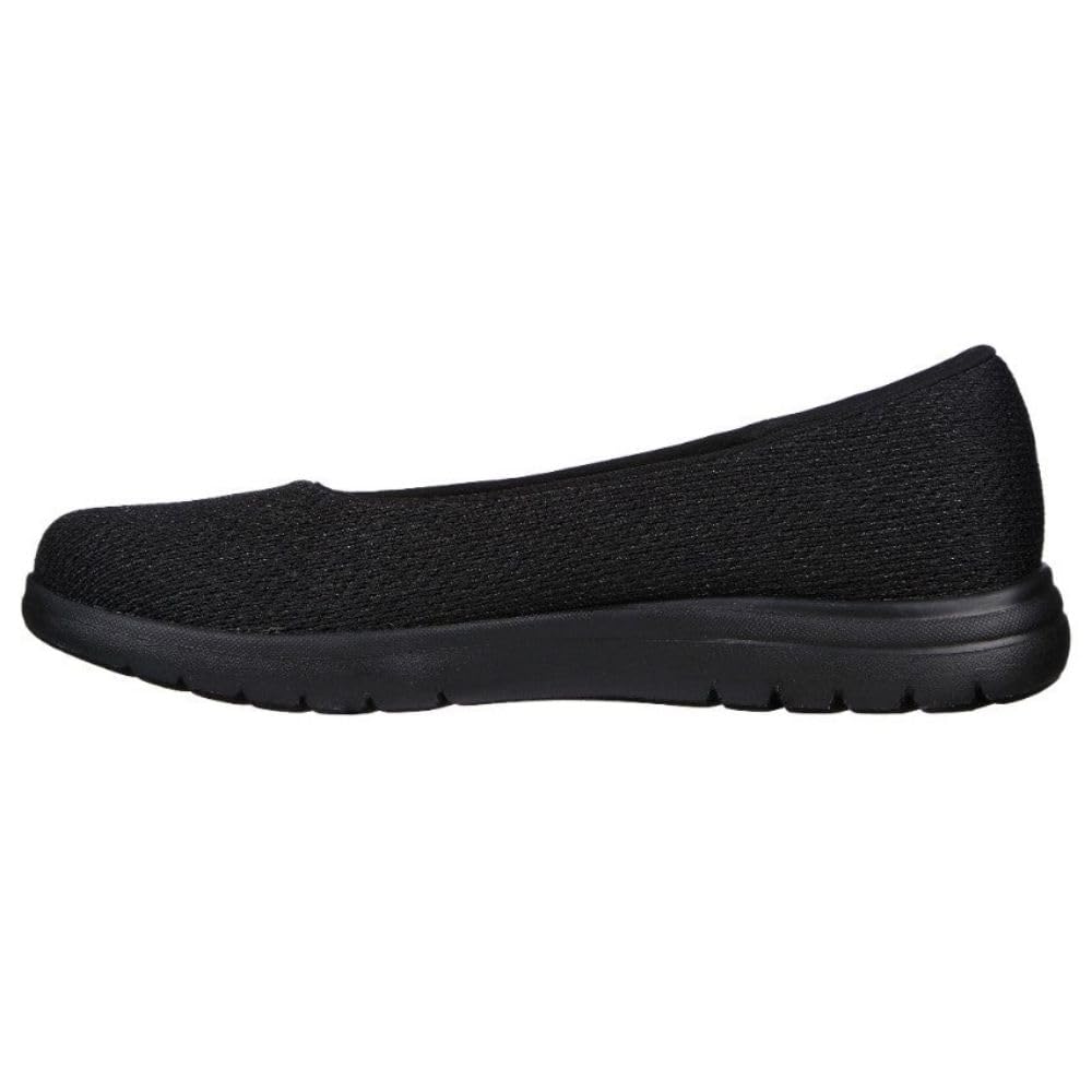 Skechers Performance Women's ON-The-GO Flex - Cherished, Black/Black,5.5