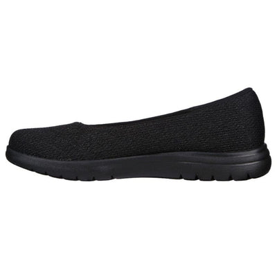 Skechers Performance Women's ON-The-GO Flex - Cherished, Black/Black,5.5