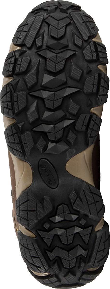Thorogood Crosstrex 6” Insulated Waterproof Hiking Boots for Men - Breathable Premium Leather and Mesh with Comfort Insole and Athletic Traction Outsole; ASTM Rated, Brown - 8 W US
