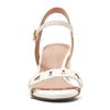 Cole Haan Women's Chain Heeled Sandal, Soft Gold Leather, 10