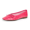 SCHUTZ Women's Arissa Ballet Flats, Paradise Pink, 9 Medium US