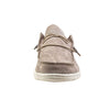 Hey Dude Men's Wally Suede Sterling Size 14 | Men’s Shoes | Men's Lace Up Loafers | Comfortable & Light-Weight