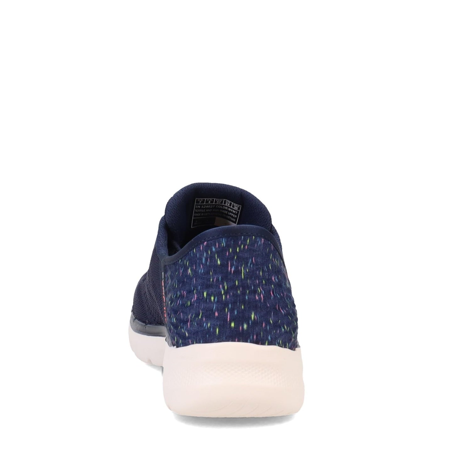 Skechers Go Walk 6 Vivid Idea Hands Free Slip-Ins Navy/Multi 6.5 B (M)