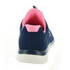 Skechers Women's Athleisure Sneaker, 8 M, Navy/Hot Pink