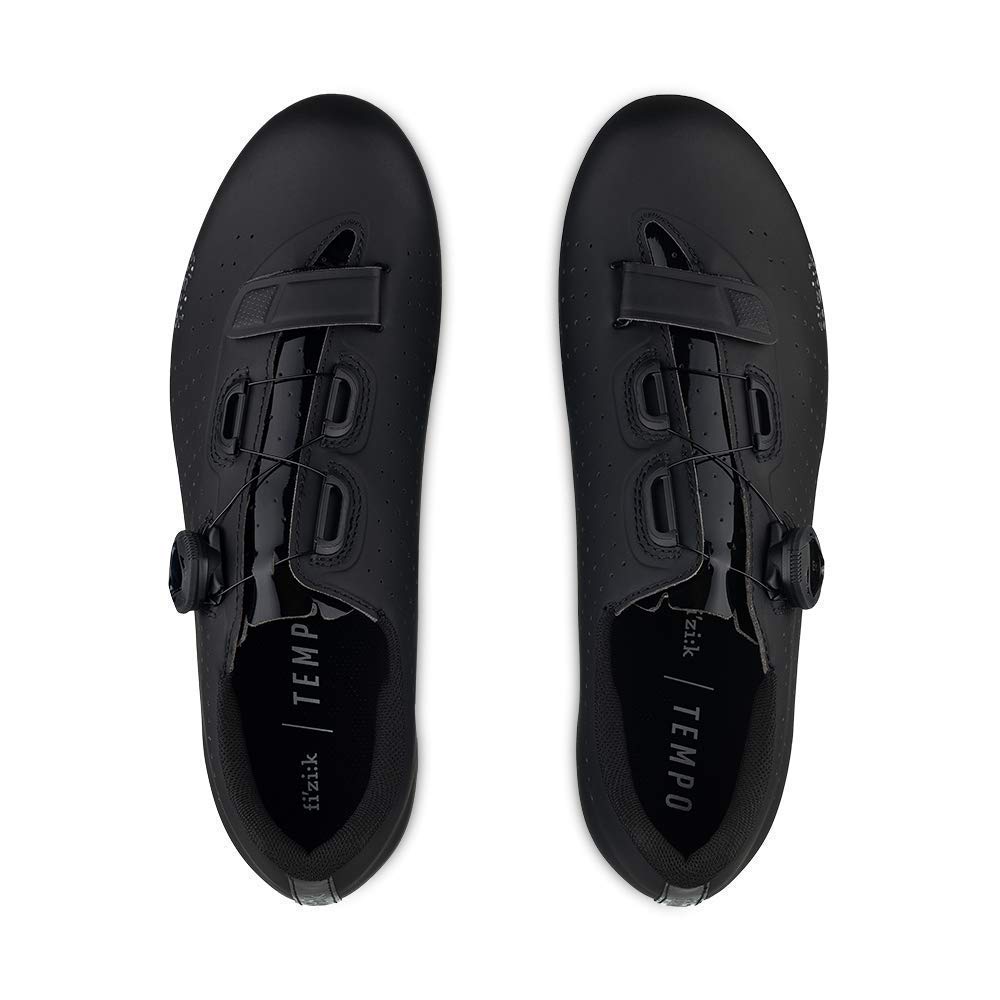 Fizik Tempo Overcurve R5 Black 45.5 (11.5-12 US), Road Cycling Boa Shoes