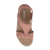 Gravity Defyer Women's GDEFY Dyvor Leather Fashion Slides 8M - VersoShock Orthotic Recovery Outdoor Sandals,Pink