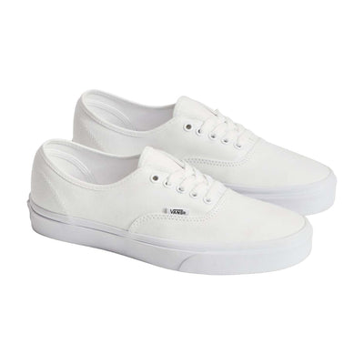 Vans Authentic Unisex Sneakers, True White, 6.5 US Women/5 US Men