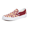 Vans Classic Slip-On Sneakers, Tri-Tone Check Red, 6 US Women/4.5 US Men