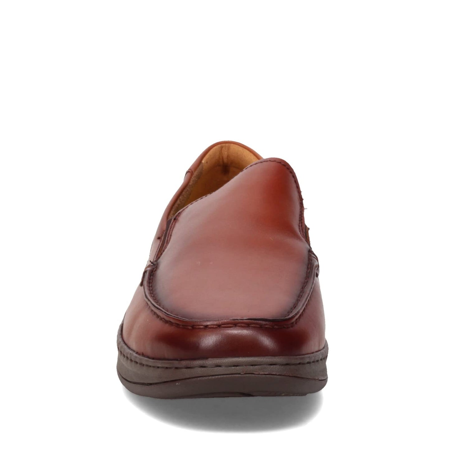Florsheim Central Moc Toe Venetian Loafer Cognac Smooth Leather 7 M (D)