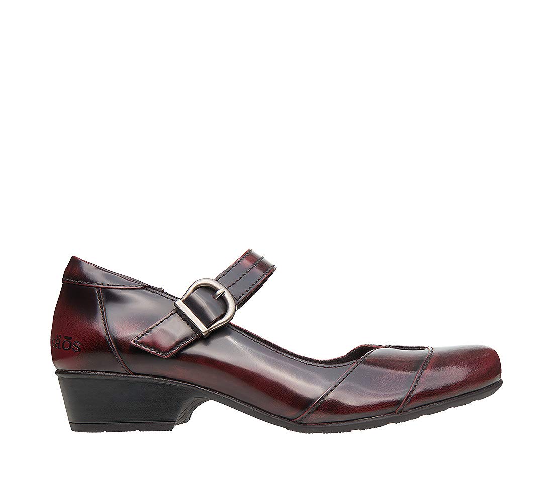 Taos Footwear Women's Balance Dark Cherry Mary Jane 9 M